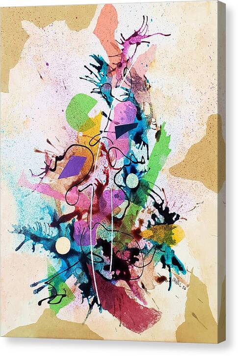 Trajectorus III - Impression Toile sur Cadre de bois
