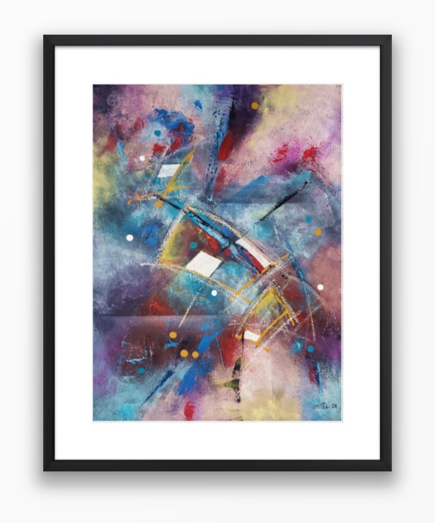 Sans titre 9 - Acrylique sur toile 12 x 16 po.